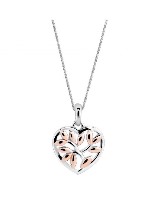 Orphelia Metallic Ladies Embellished 'Afia' 925 Sterling Set: Necklace + Earrings + Ring