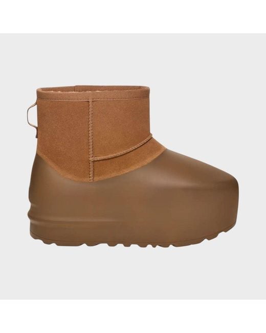 Ugg Brown Ugg Classic Mini Pumped Molded