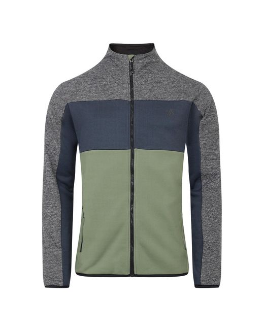Dare 2b Gray Venture Fleece Jacket (Charcoal/ Marl/Olivine) for men