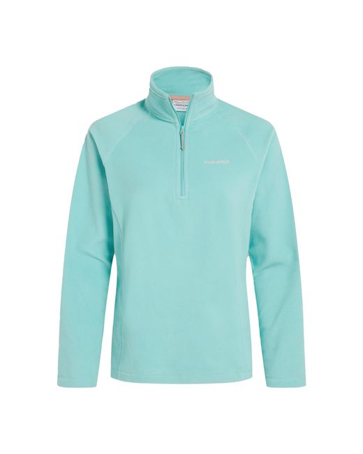 Craghoppers Blue Ladies Miska Vi Half Zip Fleece (Aqua Sky)