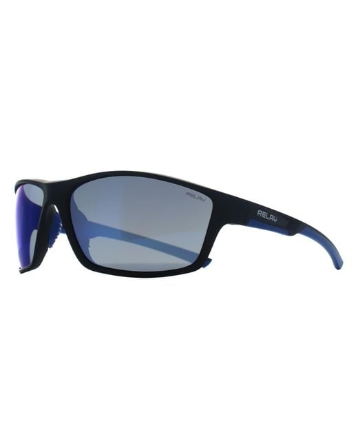 Replay Blue Wrap Matte And Revo Polarized Fastlane