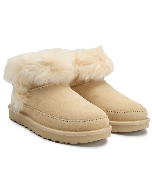 Ugg Natural Classic Ultra Mini Chalet Boots