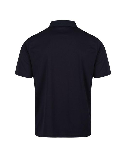 Regatta Blue Pro Moisture Wicking Polo Shirt for men