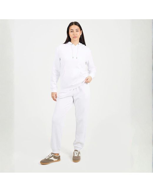 Brave Soul White Jogging Btms