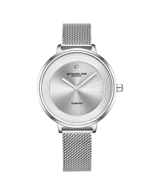 Stuhrling Gray Symphony 3946 Quartz 37Mm Classic