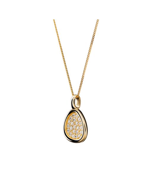 Orphelia Metallic 'Layla' 925 Sterling Chain With Pendant