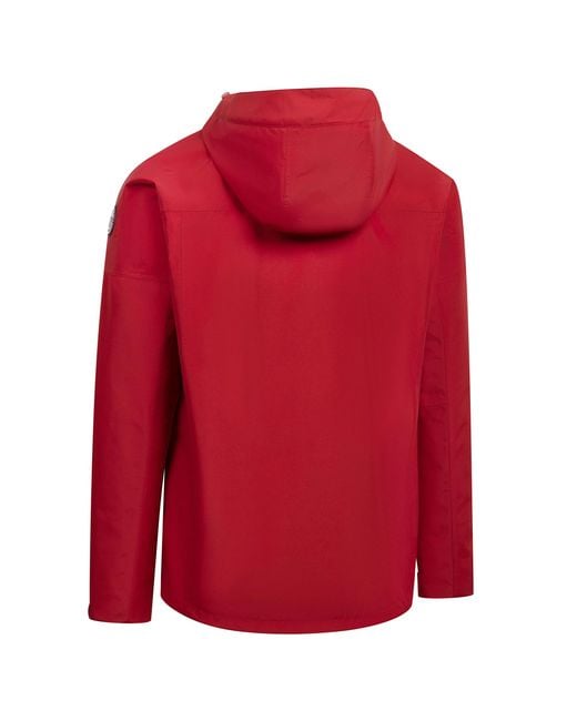 Trespass Red Monach Waterproof Jacket (Deep Claret) for men