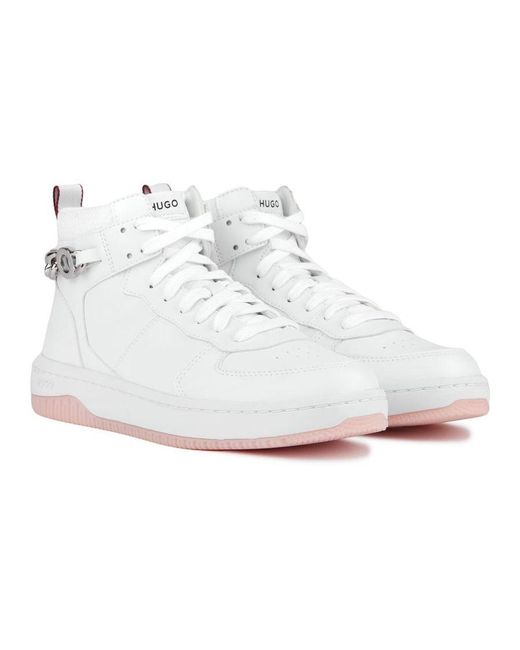 HUGO Kilian Hito Sneakers in het White