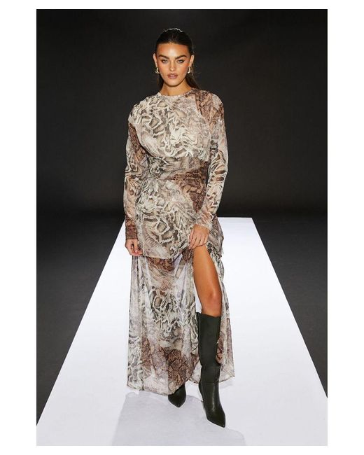 Faith Green Runway Stiletto Knee Boots