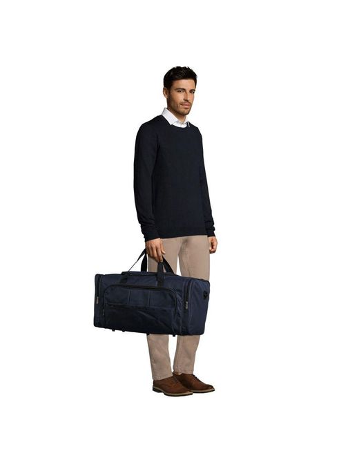 Sol's Blue Weekend Holdall Travel Bag (French)