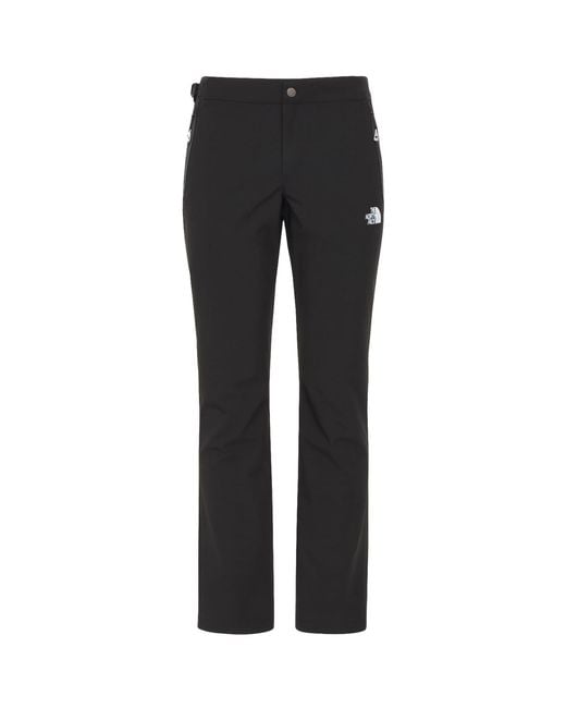 The North Face Black Side Slit Hardshell Pants Nylon