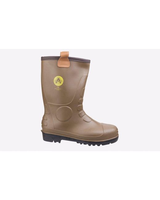 Amblers Safety White Fs95 Waterproof Rigger Boot for men