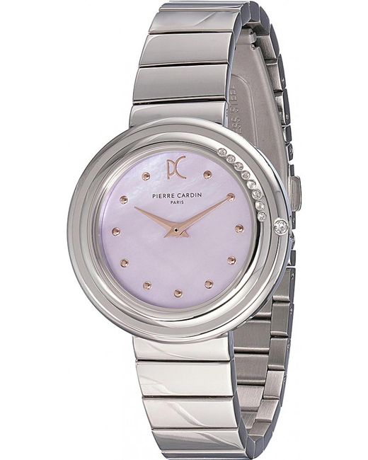 Pierre Cardin Gray Cf-1010-Ms-2 Ladies Watch