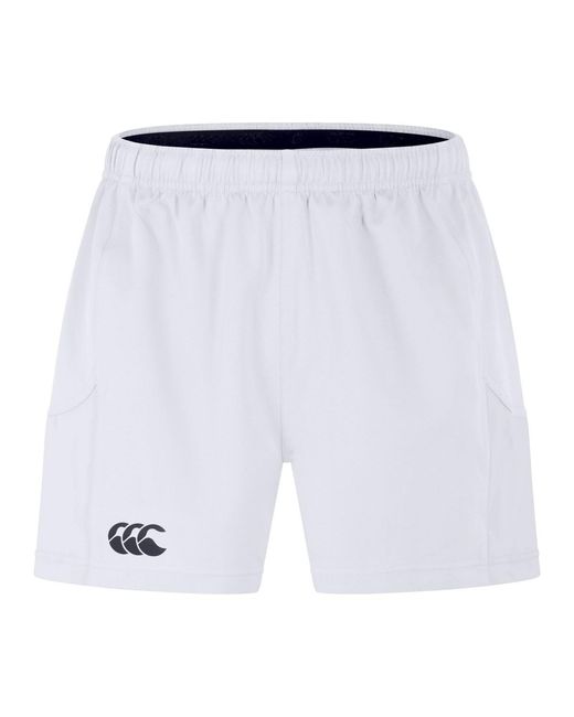 Canterbury White Advantage 2.0 Shorts