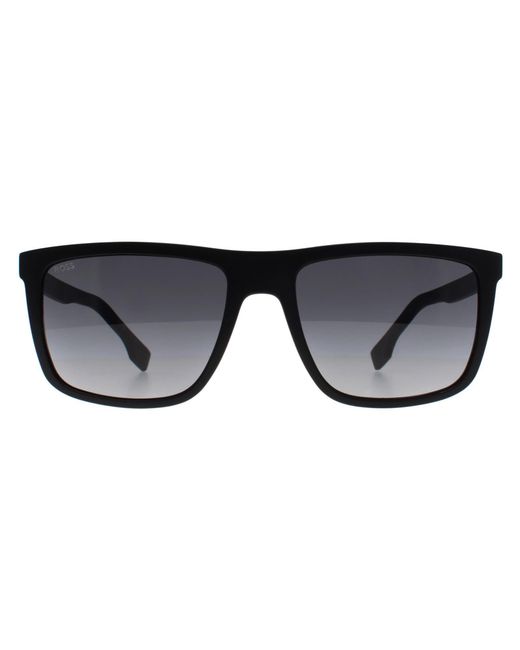 Boss Black Rectangle Matte Dark Gradient 1699/S for men