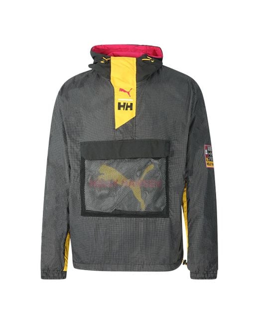 PUMA Gray X Helly Hansen Pullover Jacket Textile for men