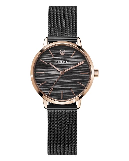 Orphelia Black Violetta Watch Or12924 Stainless Steel