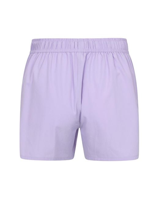 Mountain Warehouse Purple Boardshorts Uv Protection Quick Dry Summer Swimming Trunks