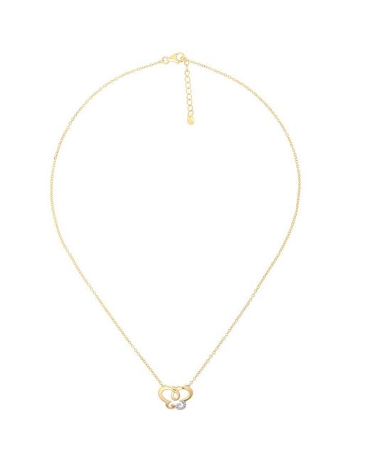 Orphelia Metallic 'Joya' 925 Sterling Chain With Pendant