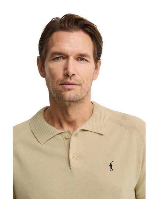 POLO CLUB Natural Short Sleeve Neck Sweater Pullover17 for men
