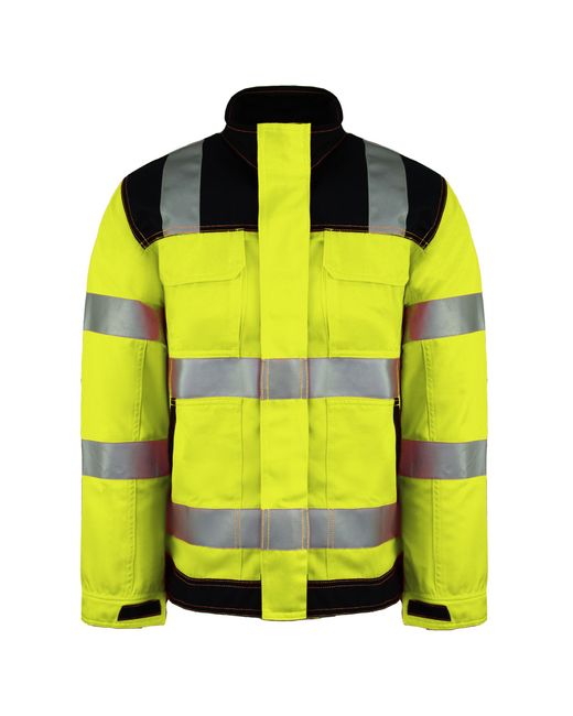 Dickies Yellow High Visibiliy Work Wear Jacket for men