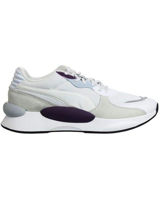 PUMA White Rs 9.8 Gravity Trainers for men
