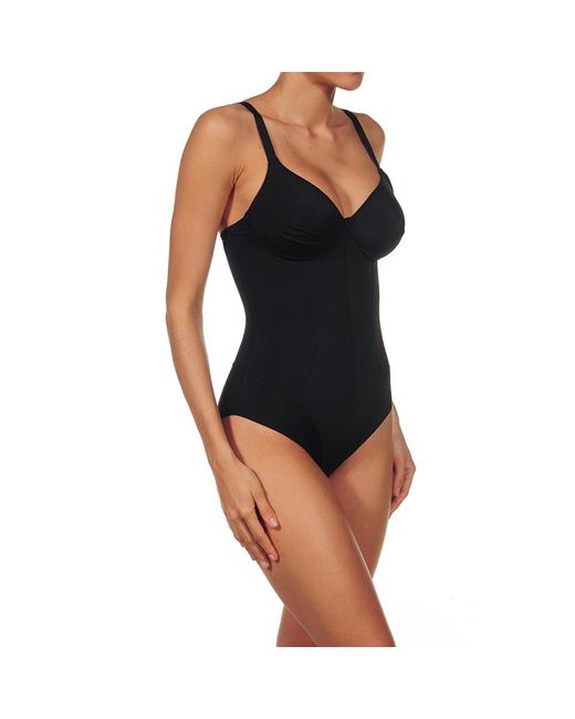 Selene Black Cristina Classic Non-Padded Underwire Bodysuit