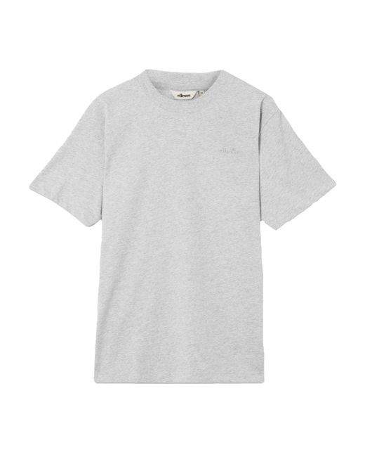 Ellesse Gray Suisio T-Shirt (Light Marl) Cotton for men