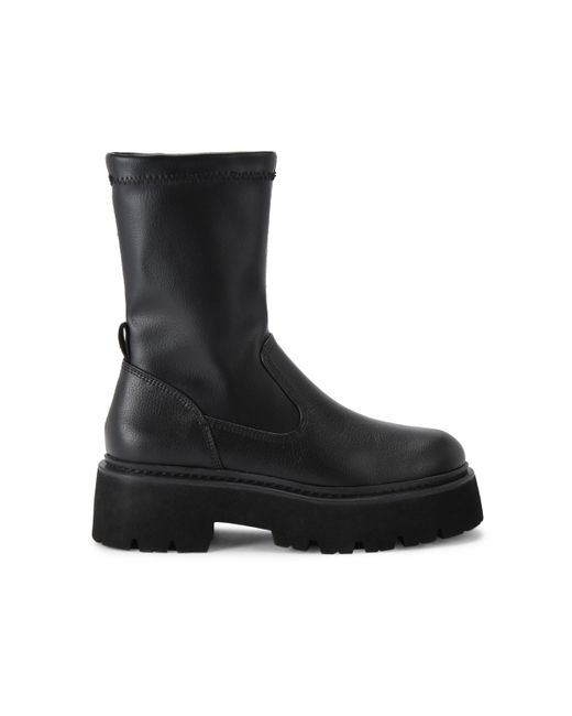 KG by Kurt Geiger Black Trick Sock Boots