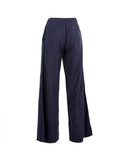 Trespass Blue Ladies Zinny Wide Leg Trousers