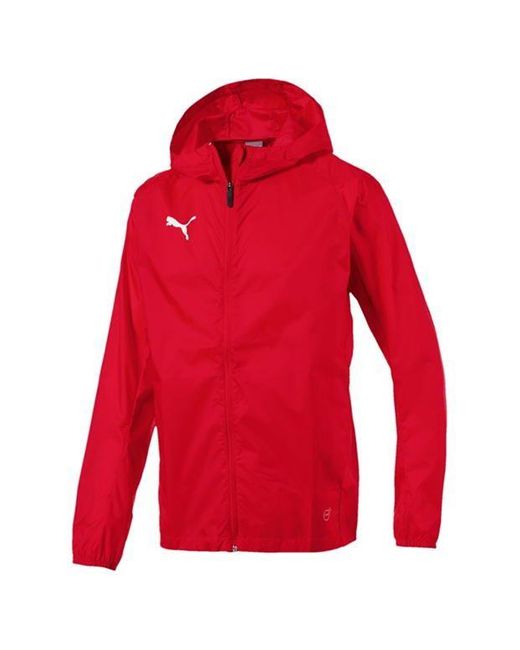 PUMA Red Train Rain Jacket for men