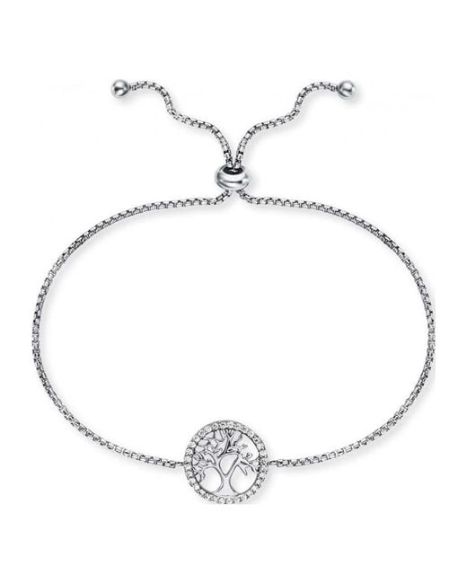 Engelsrufer White Erb-Liltree-Zi Ladies Tree Of Life Bracelet