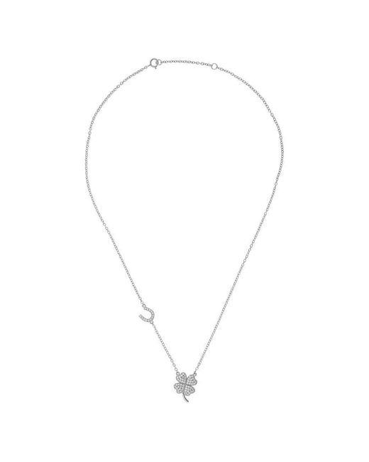 Orphelia Metallic 925 Sterling Necklace