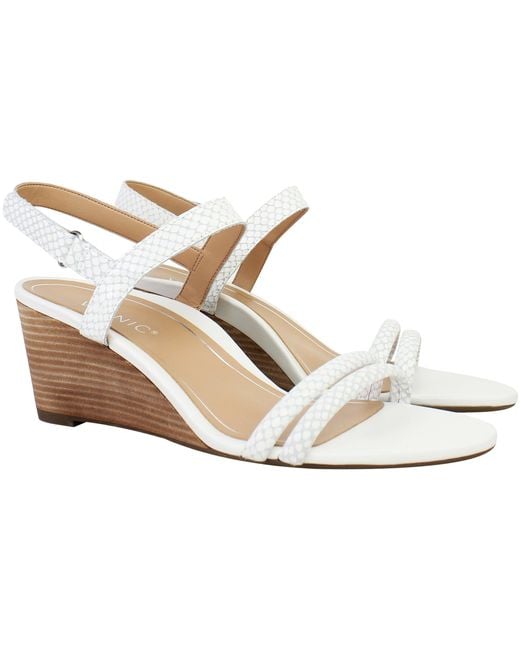Vionic White Emmy Wedges