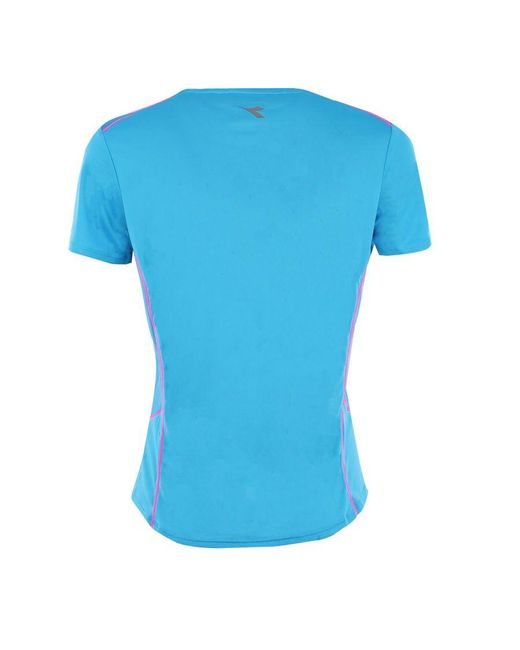 Diadora Blue Running T-Shirt