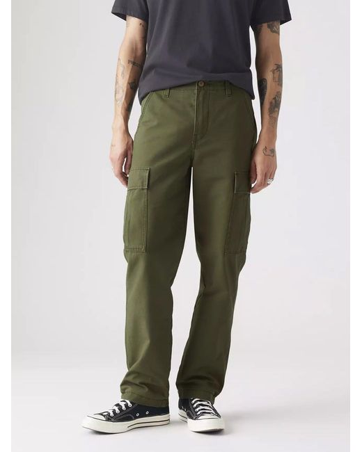 Levi's Green Levi's Dark Cargo Pant for men