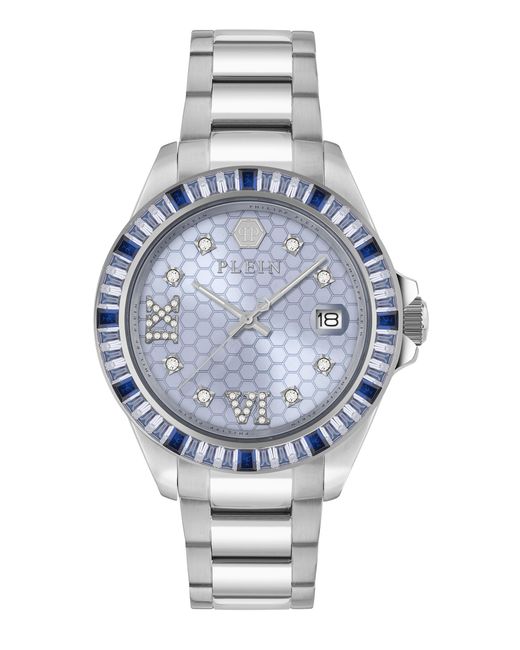 Philipp Plein Gray Ladyempire Watch Pw2Fa0125 Stainless Steel