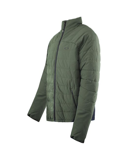 Oakley Green Down Slope Dark Padded Jacket for men