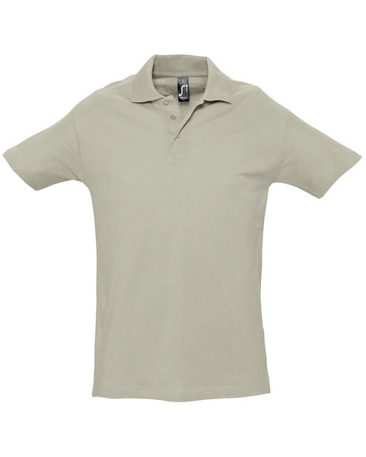 Sol's Green Spring Ii Short Sleeve Heavyweight Polo Shirt Cotton for men