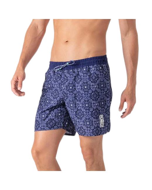 Munich Blue Swim Trunks Short Mu20 for men