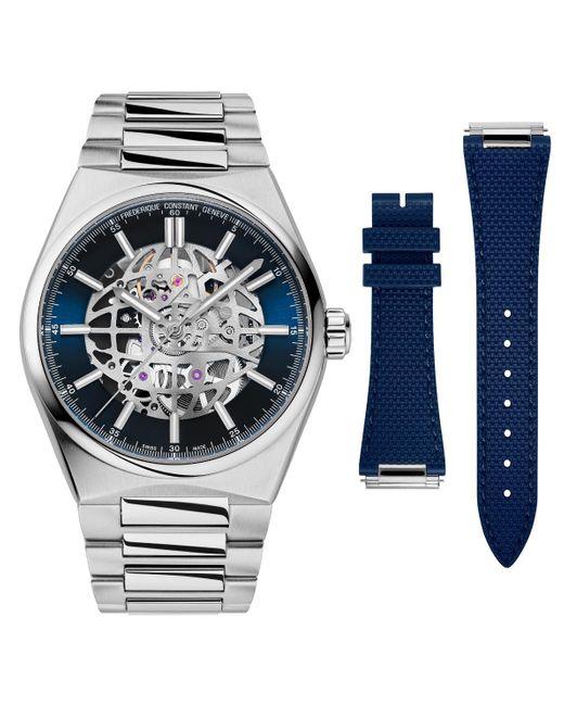 Frederique Constant Blue Frédérique Highlife Watch Fc-310Nskt4Nh6B Stainless Steel (Archived) for men