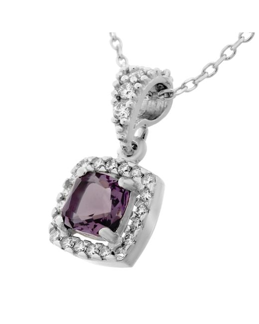Orphelia Metallic 'Faustine' 925 Sterling Chain With Pendant