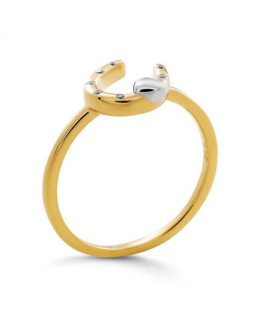 Orphelia Metallic 'Aurora' 925 Sterling Ring