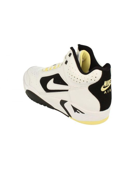 nike mid white shoes