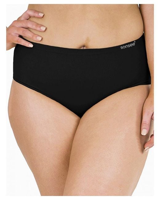 Women's plus size nylon 2024 underwear