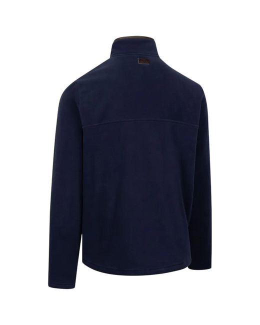 Trespass Blue Huntar Fleece Top for men
