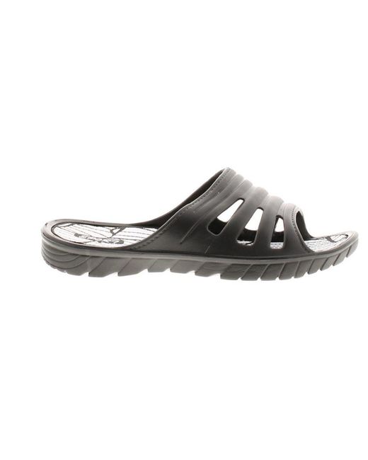 Wynsors Brown Ladies Lightweight Eva Pool Slider