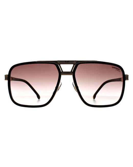 Carrera Black Aviator Mirror On Burgundy Gradient 1071/S for men