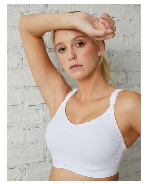 Berlei White Ultimate Performance Crop Top