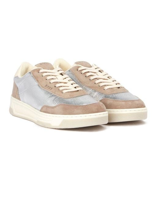 Boss White Baltimore Trainers